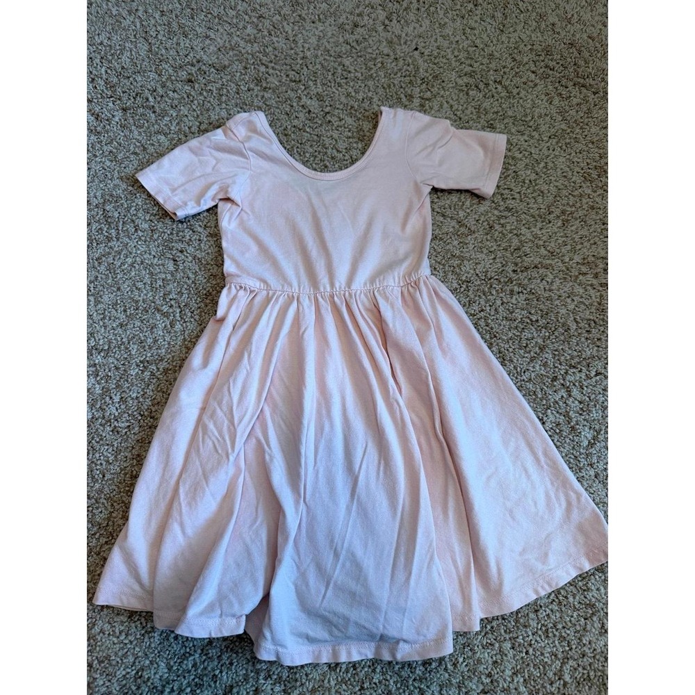 Alice & Ames Light pink short sleeve skater dress